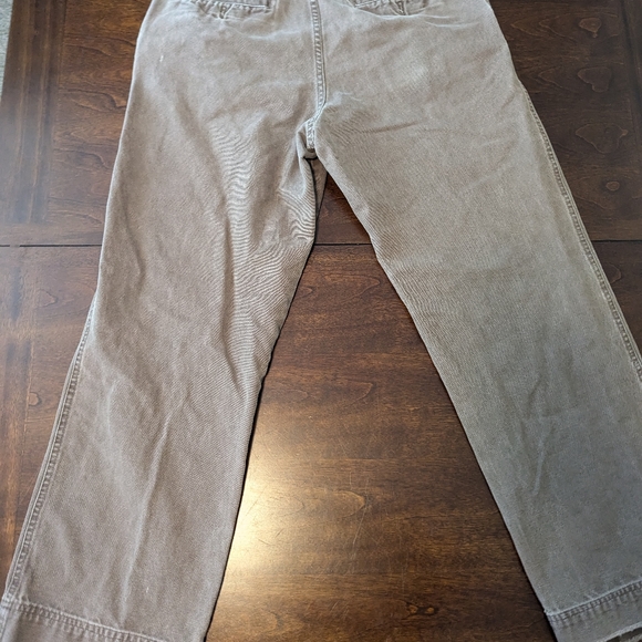 PATAGONIA REGULAR FIT PANTS 100% ORGANIC COTTON BROWN Sz 34W x 29L - Picture 7 of 7